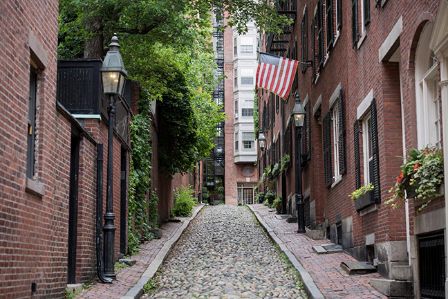 Alleyway in Beacon Hill