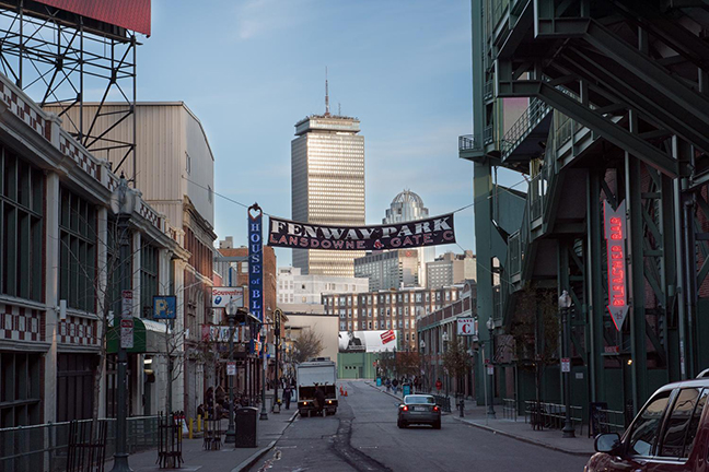 Street near Fenway Park