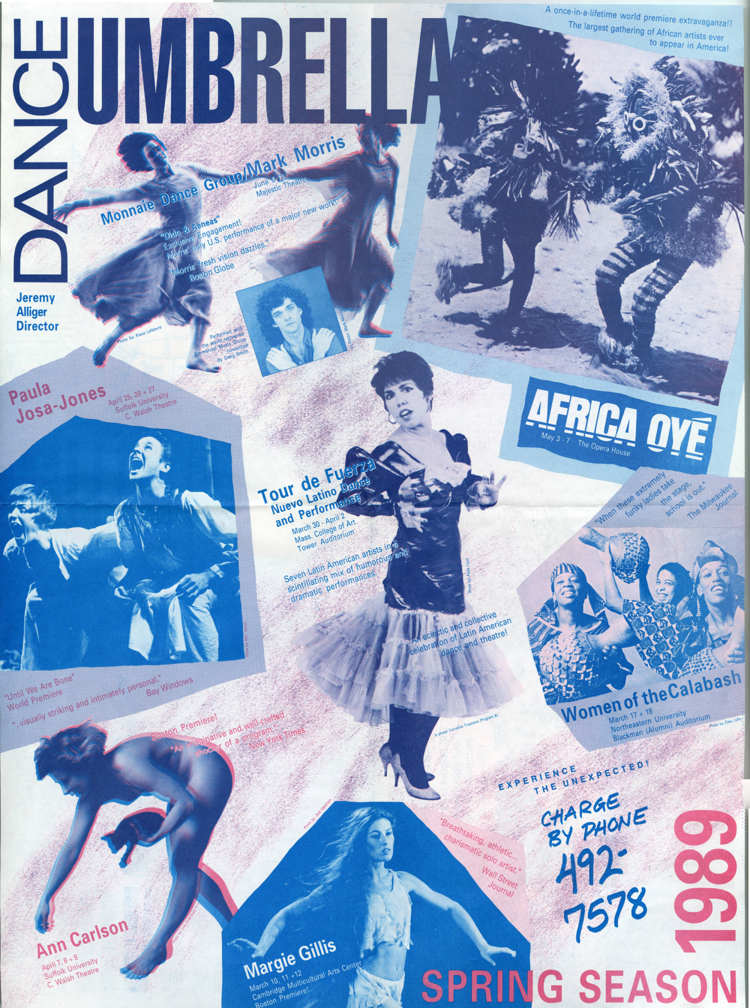 Dance Umbrella Exhibit Poster