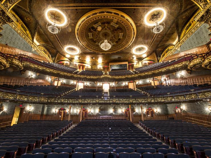 Interior of the Emerson Colonial Theatre