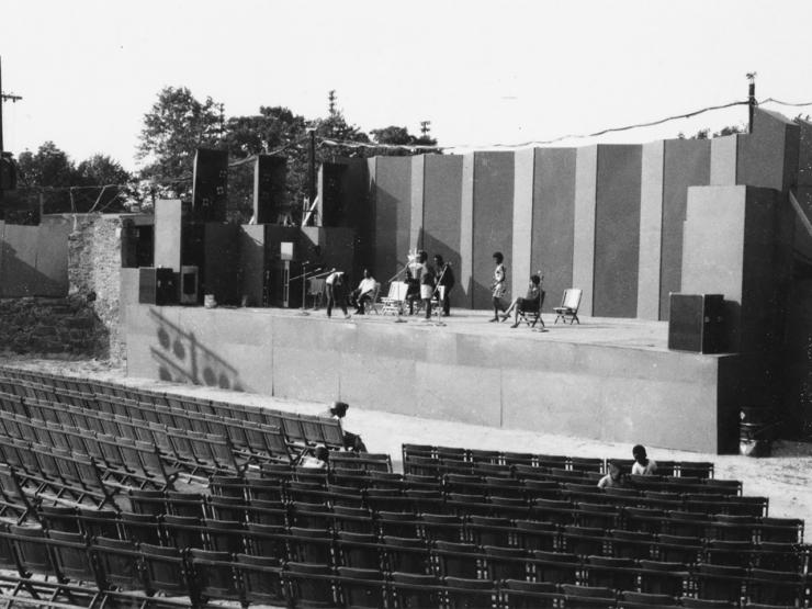 Playhouse in the Park rehearsal