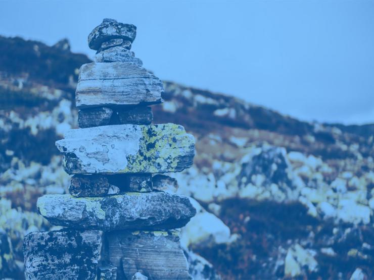 Image of rocks stacked on top of each other