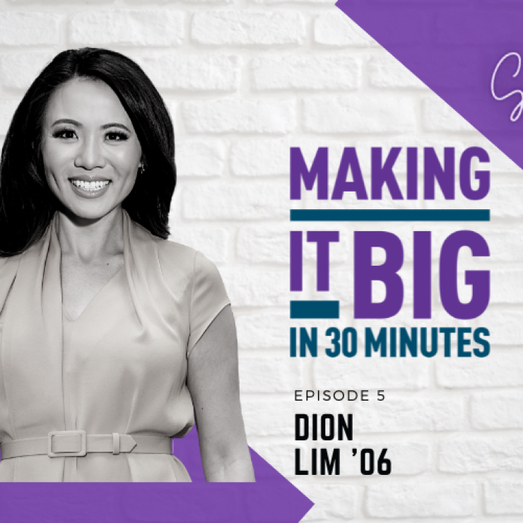 Thumbnail of Dion Lim for the Making it Big in 30 Minutes Podcast