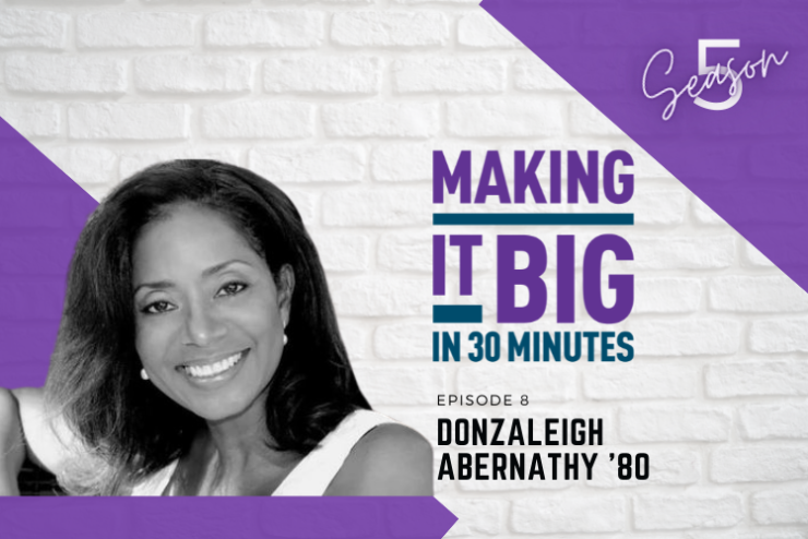 Thumbnail of Donzaleigh Abernathy for the Making it Big in 30 Minutes Podcast