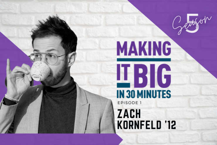 Thumbnail of Zach Kornfeld of the Try Guys for the Making it Big in 30 Minutes Podcast